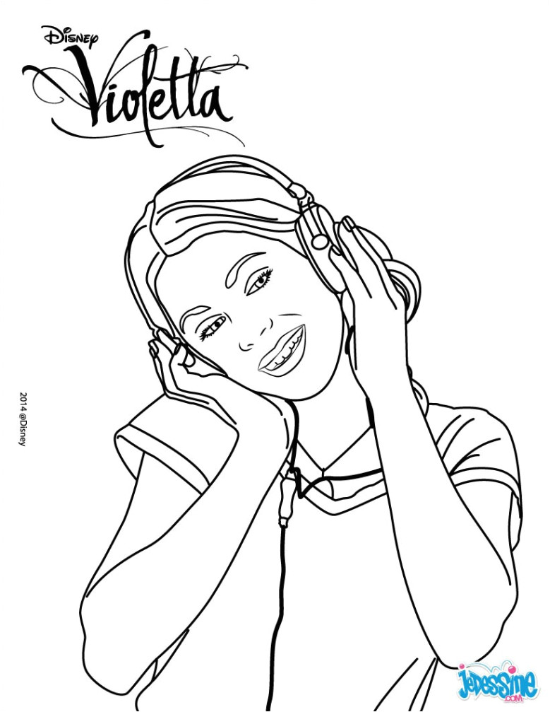 Coloriage En Ligne Violetta Coloriage De Violetta En Ligne 120 Dessins De Coloriage
