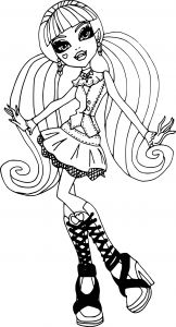 Coloriage Enfant Monster High Coloriage Monster High A Imprimer Draculaura Ohbqfo