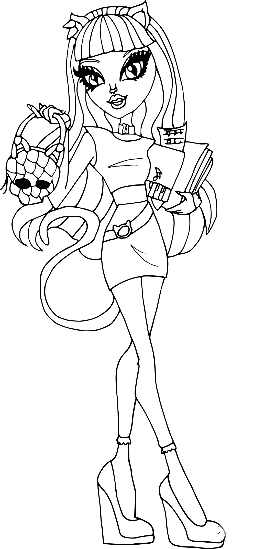 Coloriage Enfant Monster High Unique Dessin A Imprimer Gratuit Monster High