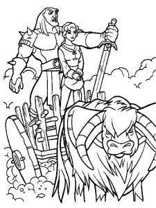 Coloriage Excalibur L épée Magique Coloriage Excalibur L épée Magique Dessin Gratuit à Imprimer