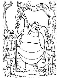 Coloriage Excalibur L épée Magique Excalibur L épée Magique 10 Dessins Animés