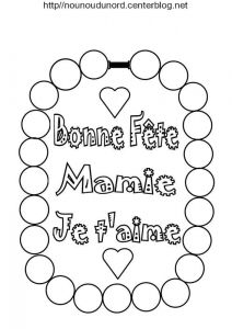 Coloriage Fete Des Mamie A Imprimer Coloriage Fete Des Mamies