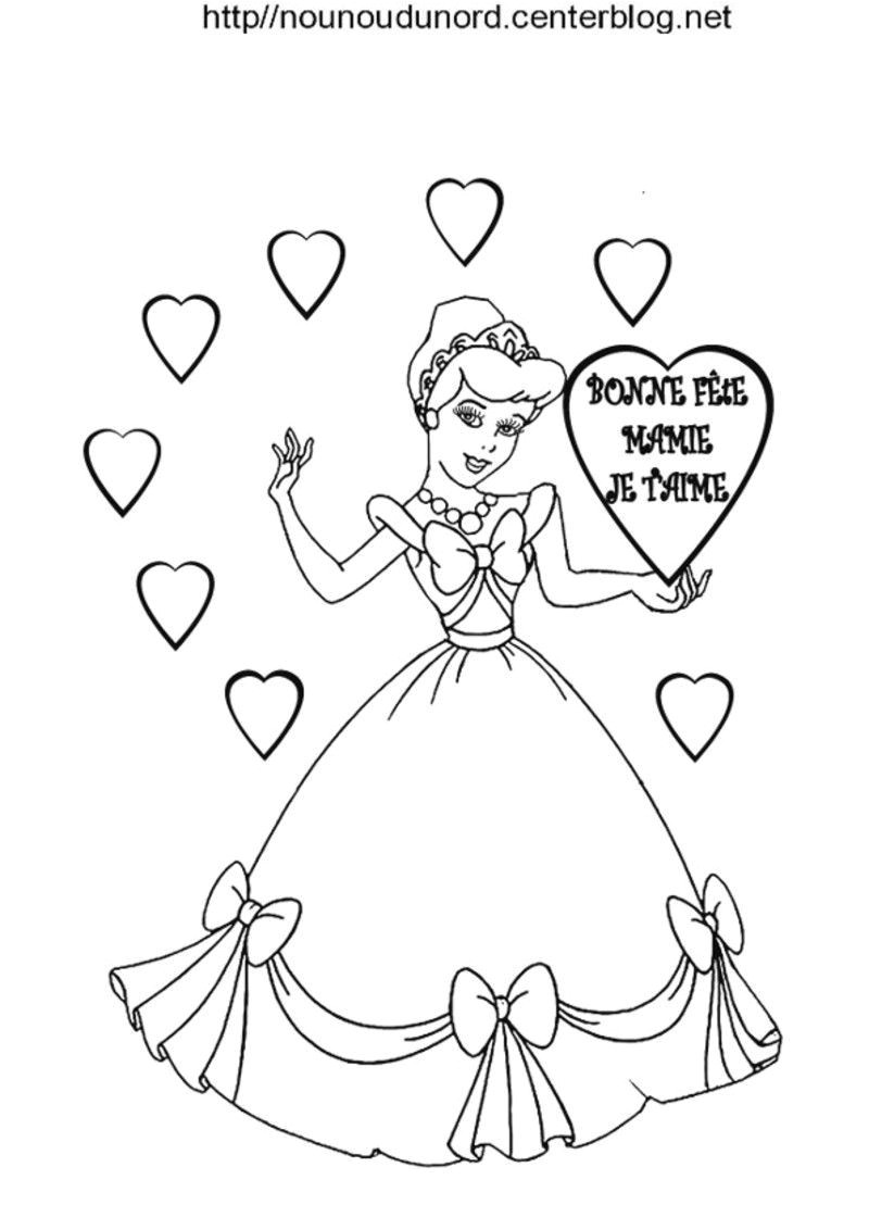 Coloriage Fete Des Mamies Coloriage Fete Des Mamies