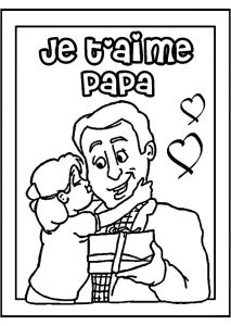 Coloriage Fete Des Papas De Coloriages Coloriage Bonne Fete Papa