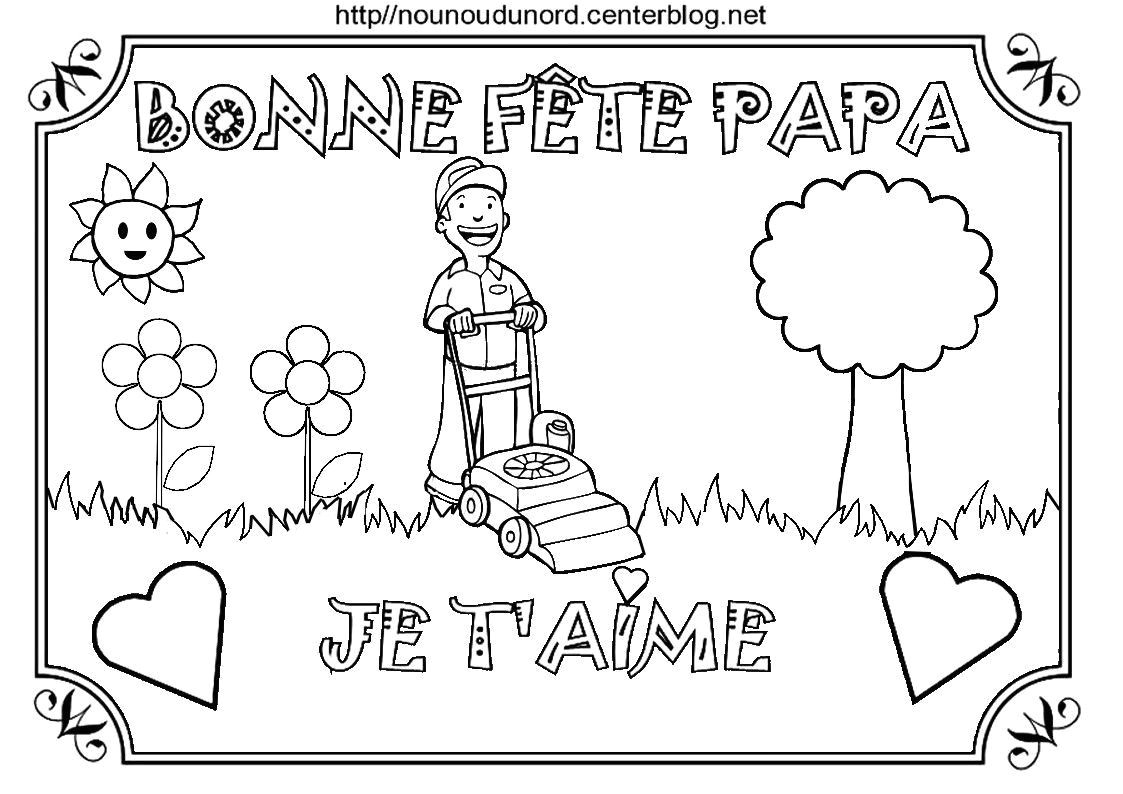 Coloriage Fete Des Peres Maternelle Coloriage Fete Des Peres Poemes