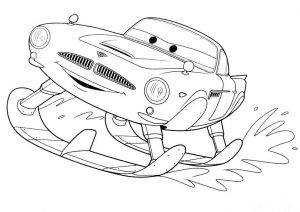 Coloriage Finn Mcmissile à Imprimer Coloriage A Imprimer Finn Mac Missile Cars 2 Gratuit Et