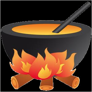 Coloriage Flamme De Feu Halloween Cauldron Clip Art Dcoration Halloween Chaudron