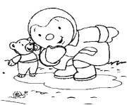 Coloriage Flaque D Eau Coloriage Tchoupi Et Doudou 20 Dessin