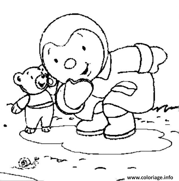 Coloriage Flaque D Eau Coloriage Tchoupi Flaque D Eau Dessin