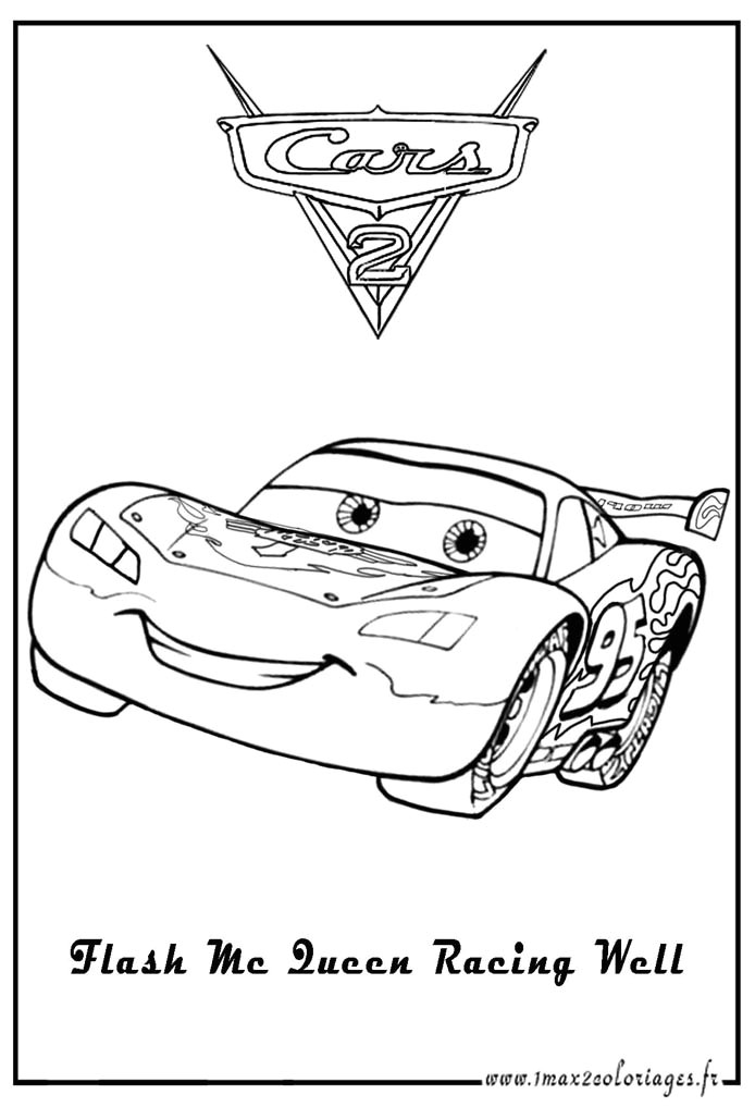 Coloriage Flash Mcqueen Gratuit 36 Dessins De Coloriage Flash Mcqueen à Imprimer