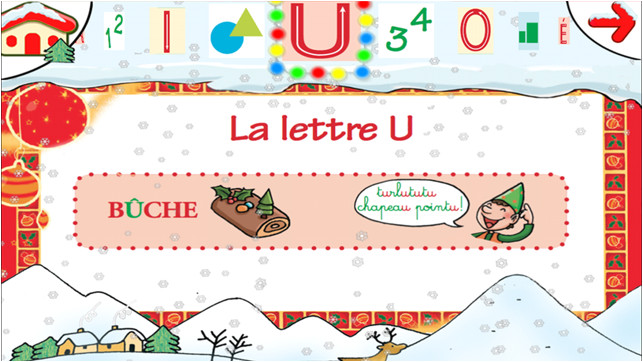 Coloriage Frise De Noel Je Joue Et J Apprends Gs No L Im App Store
