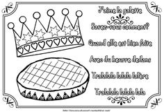 Coloriage Galette Des Rois à Imprimer Les 49 Meilleures Images De Epiphanie Couronnes Coloriages