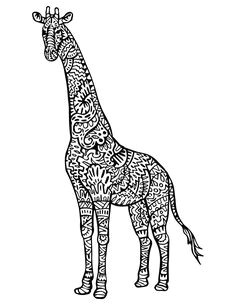 Coloriage Girafe A Imprimer Gratuit Les 199 Meilleures Images De Coloriage D Animaux Animal