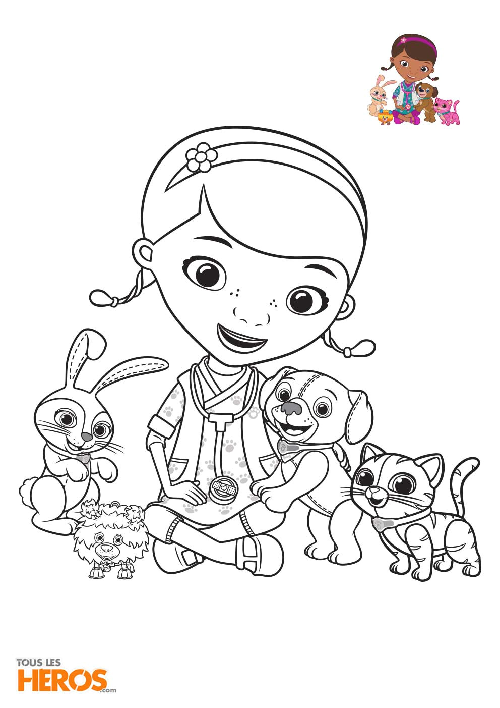Coloriage Gormiti à Imprimer Gratuit Coloriages Docteur La Peluche à Imprimer Gratuitement