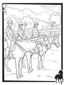 Coloriage Grand Galop A Imprimer Gratuit Coloriages Gratuits De La Série Grand Galop Saddle Club