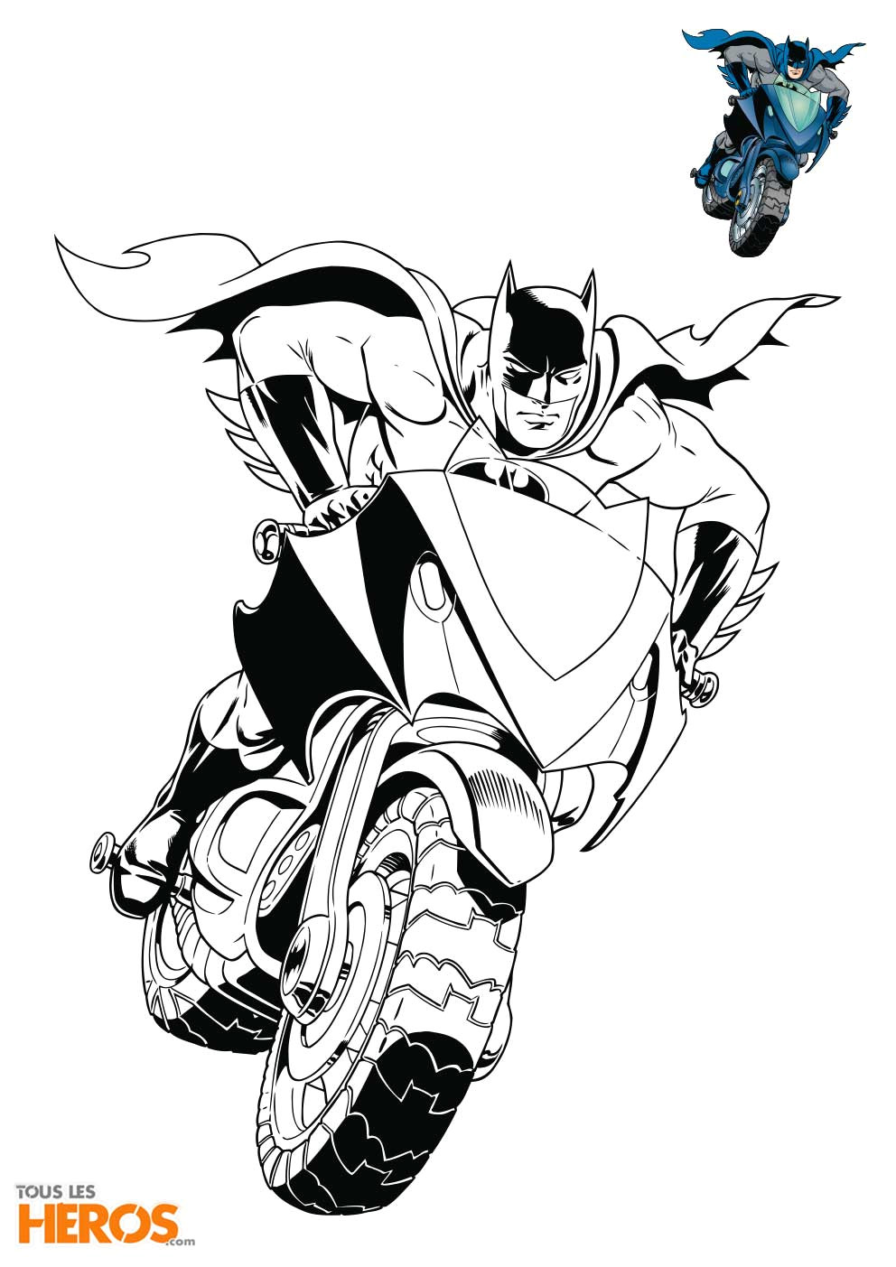 Coloriage Gratuit à Imprimer Batman Coloriages Batman Gratuits Sur Le Blog De tous Les Héros