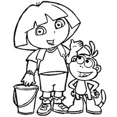 Coloriage Gratuit A Imprimer De Dora Les Meilleures Images De Tutoriels Et Nouveautés