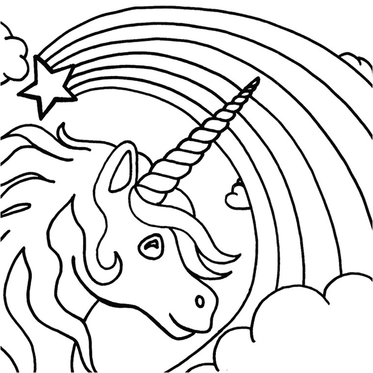 Coloriage Gratuit à Imprimer Licorne Dessin D Une Licorne Sur T Te Modeler Avec Licorne 1 Et