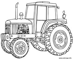 Coloriage Gratuit à Imprimer Tracteur 72 Meilleures Images Du Tableau Coloriage