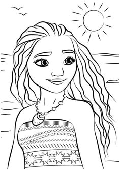 Coloriage Gratuit à Imprimer Vaiana Les 82 Meilleures Images De Vaiana