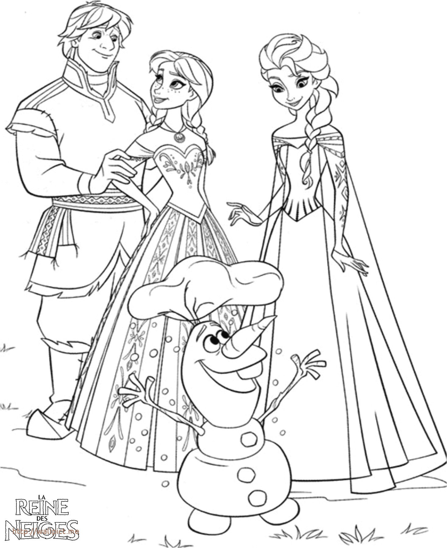 Coloriage Gratuit De Princesse Elegant Coloriage Reine Des Neiges Imprimer