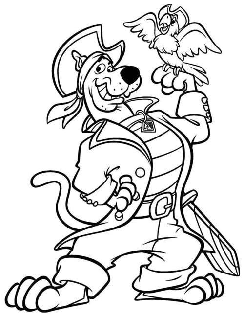 Coloriage Gratuit De Scoubidou Coloriages De Pirates à Imprimer Galerie Photo Pirates