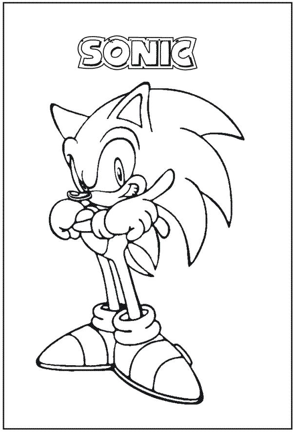 Coloriage Gratuit De sonic 13 Dessins De Coloriage sonic Boom Shadow à Imprimer