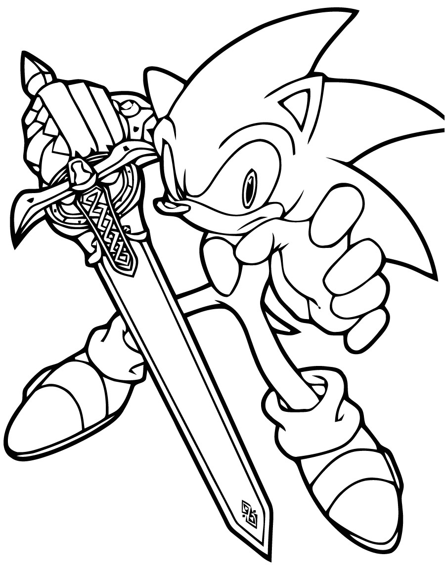 Coloriage Gratuit De sonic Nos Jeux De Coloriage sonic à Imprimer Gratuit Page 7 Of 10