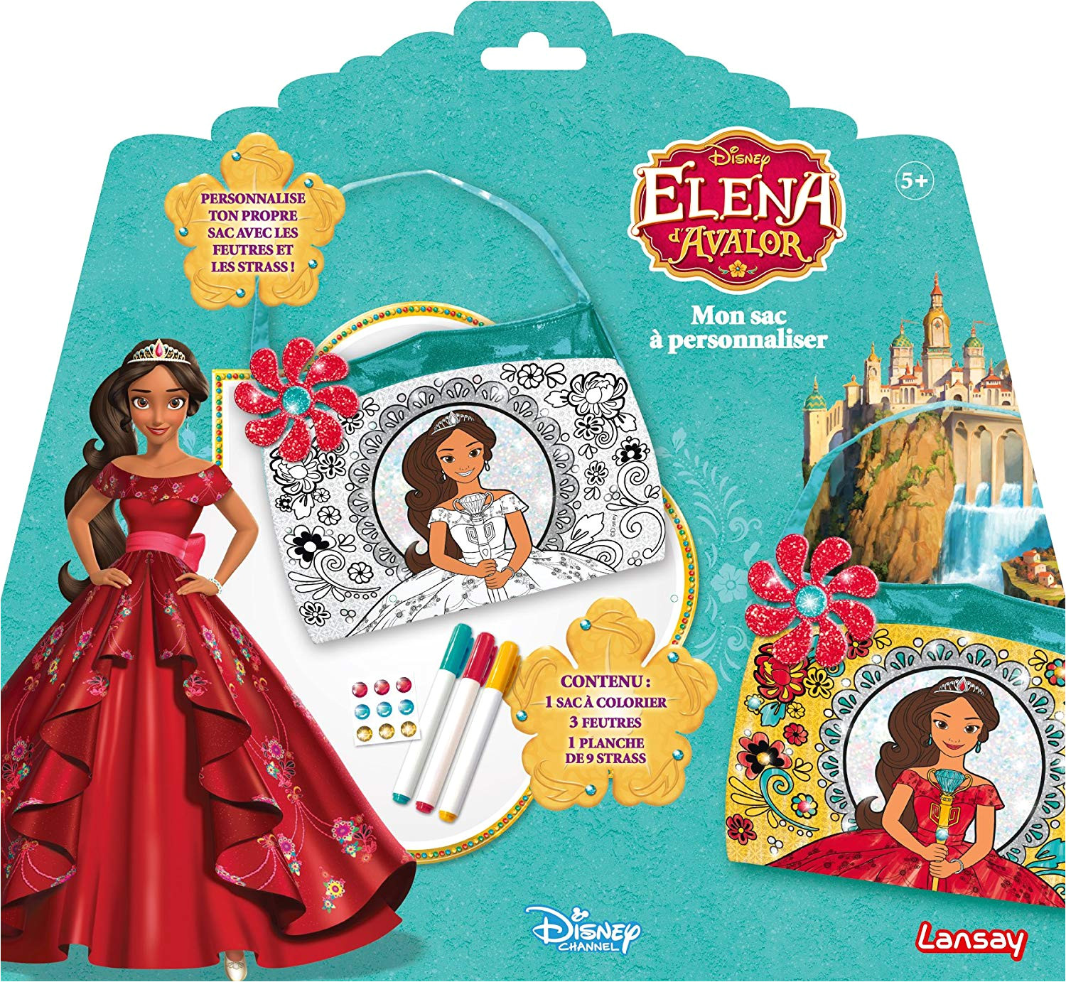 Coloriage Gratuit Elena D Avalor Lansay Elena D Avalor Mon Sac   Personnaliser