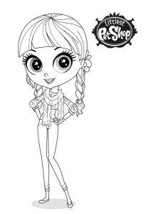 Coloriage Gratuit Petshop A Imprimer Dvd Littlest Pet Shop Et Coloriages