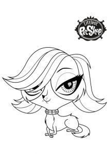 Coloriage Gratuit Petshop A Imprimer Dvd Littlest Pet Shop Et Coloriages