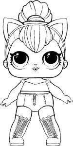 Coloriage Gratuit Poupee Lol Coloriages Poupées Lol Surprise 80 Photos Noir Et Blanc