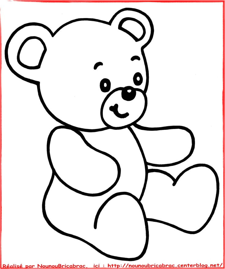 Coloriage Gratuit Pour Bébé Coloriage Nounours à Colorier Dessin à Imprimer Coloriage Gratuit Pour Bébé Coloriage Nounours à Colorier Dessin à Imprimer