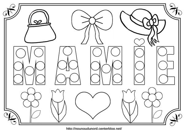 Coloriage Gratuit Pour La Fete Des Meres Coloriage Gommettes Mamie Coloriage Gratuit Pour La Fete Des Meres Coloriage Gommettes Mamie