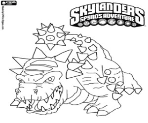 Coloriage Gratuit Skylanders A Imprimer Coloriage Skylanders   Imprimer 2