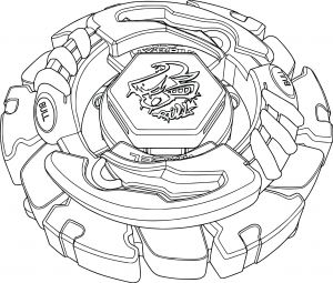 Coloriage Gratuit toupie Beyblade Coloriage Beyblade Burst A Imprimer