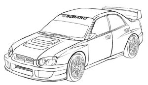 Coloriage Gratuit Voiture Tuning Category Dessin 122
