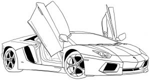 Coloriage Gratuit Voiture Tuning Coloriage De Voiture Tuning Kbacha