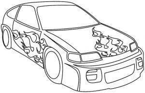 Coloriage Gratuit Voiture Tuning Voiture Sport Tuning 26 Transport – Coloriages à Imprimer