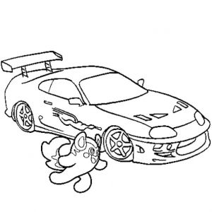 Coloriage Gratuit Voiture Tuning Voiture Tuning Coloriage Voiture Tuning En Ligne Gratuit