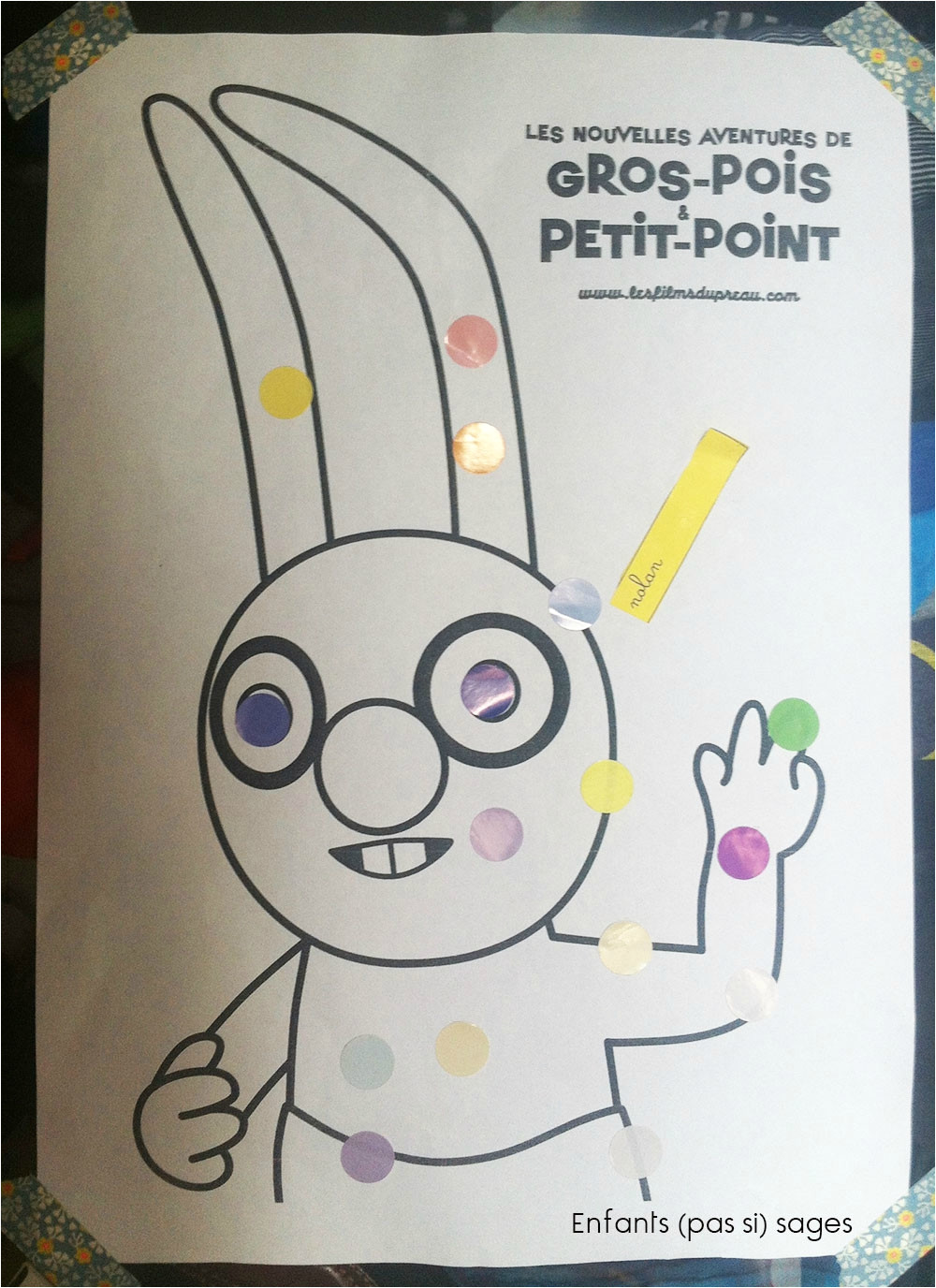 Coloriage Gros Pois Et Petit Point 15 Gros Pois Et Petit Point Coloriage