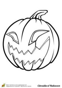 Coloriage Halloween Citrouille Qui Fait Peur Les 446 Meilleures Images De Halloween