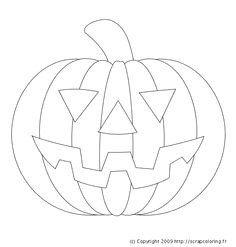 Coloriage Halloween Citrouille Qui Fait Peur Les 446 Meilleures Images De Halloween
