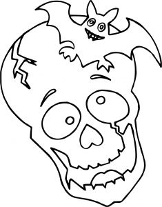 Coloriage Halloween Tete De Mort Coloriage Tête De Mort Halloween à Imprimer
