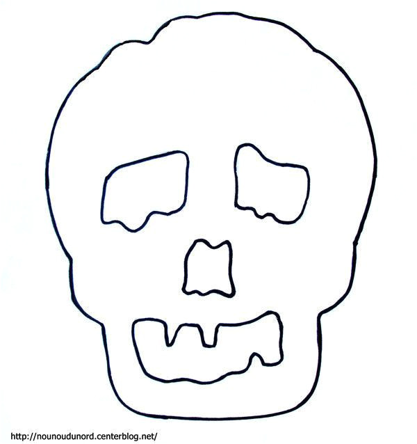 Coloriage Halloween Tete De Mort Coloriage Tête De Mort