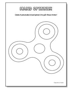 Coloriage Hand Spinner A Imprimer 226 Meilleures Images Du Tableau Carpet Bag