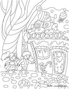 Coloriage Hansel Et Gretel Die 10 Besten Bilder Von Märchen Hänsel Und Gretel
