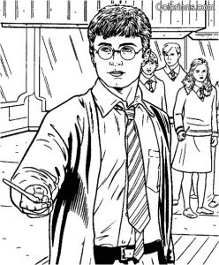 Coloriage Harry Potter Colorier 30 Dessins De Coloriage Harry Potter à Imprimer