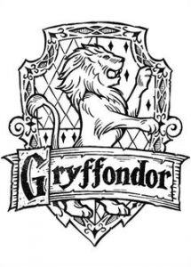 Coloriage Harry Potter Gryffondor 235 Best Harry Potter Coloring Page Images In 2019
