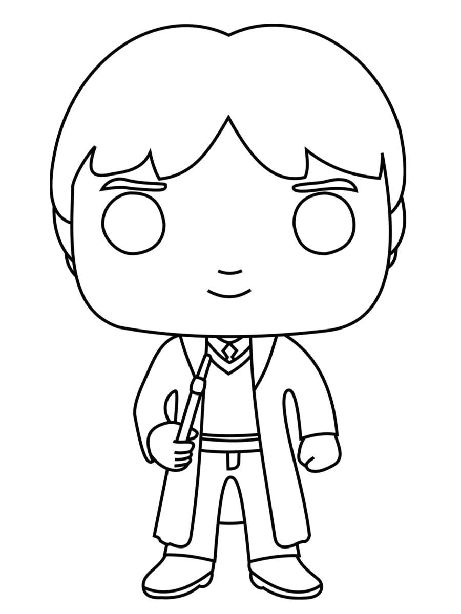 Coloriage Harry Potter Kawaii 【top 100】 Coloriage Harry Potter Kawaii Coloriage à